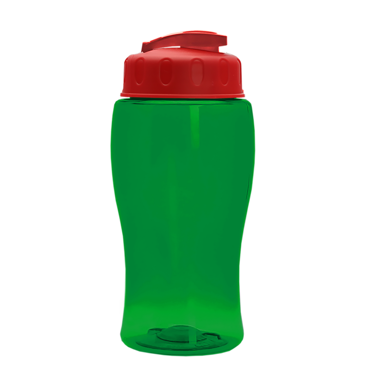 Custom logo Poly+ Jr. Bottle with Flip-Top Lid - 18 oz.