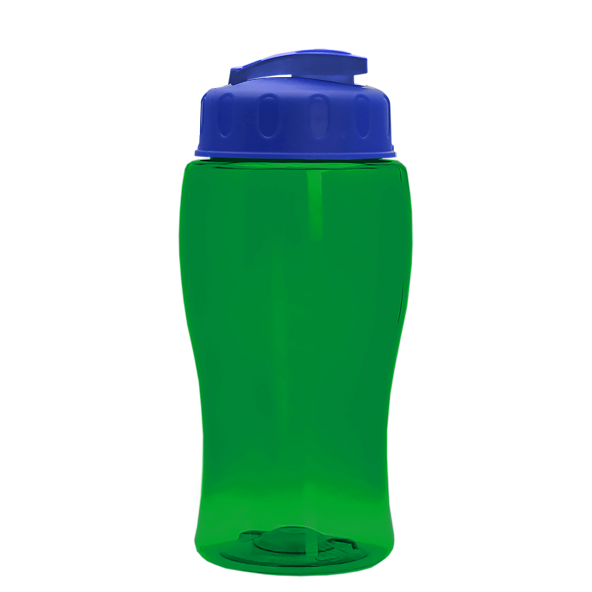 Custom logo Poly+ Jr. Bottle with Flip-Top Lid - 18 oz.