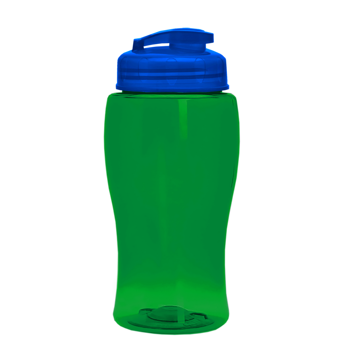 Custom logo Poly+ Jr. Bottle with Flip-Top Lid - 18 oz.