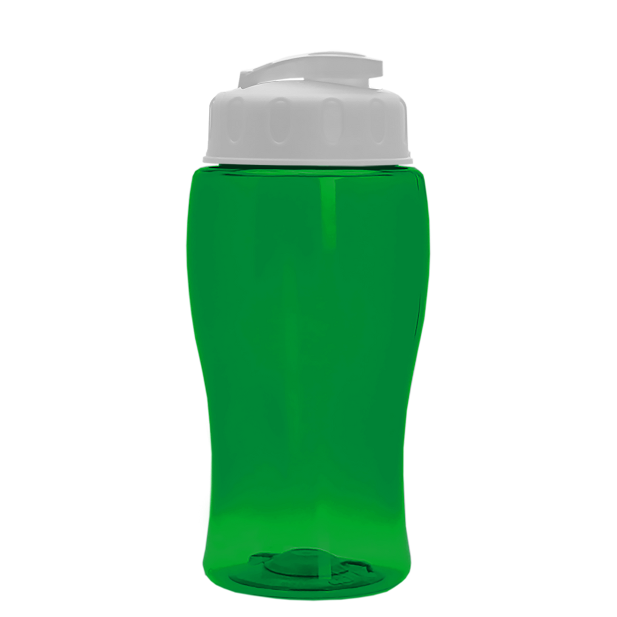 Custom logo Poly+ Jr. Bottle with Flip-Top Lid - 18 oz.