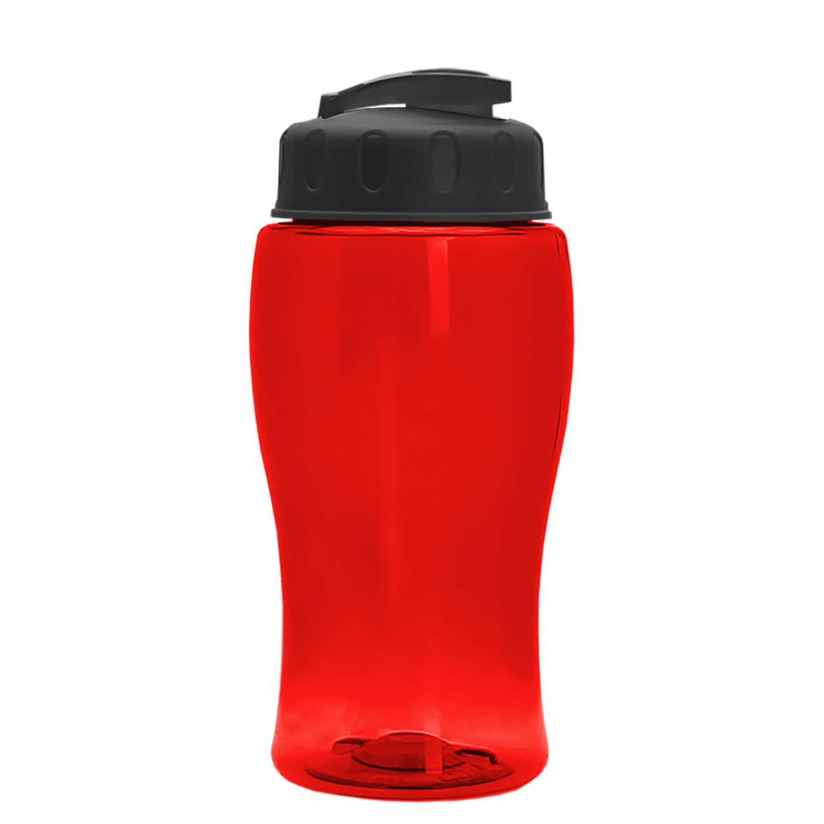 Custom logo Poly+ Jr. Bottle with Flip-Top Lid - 18 oz.