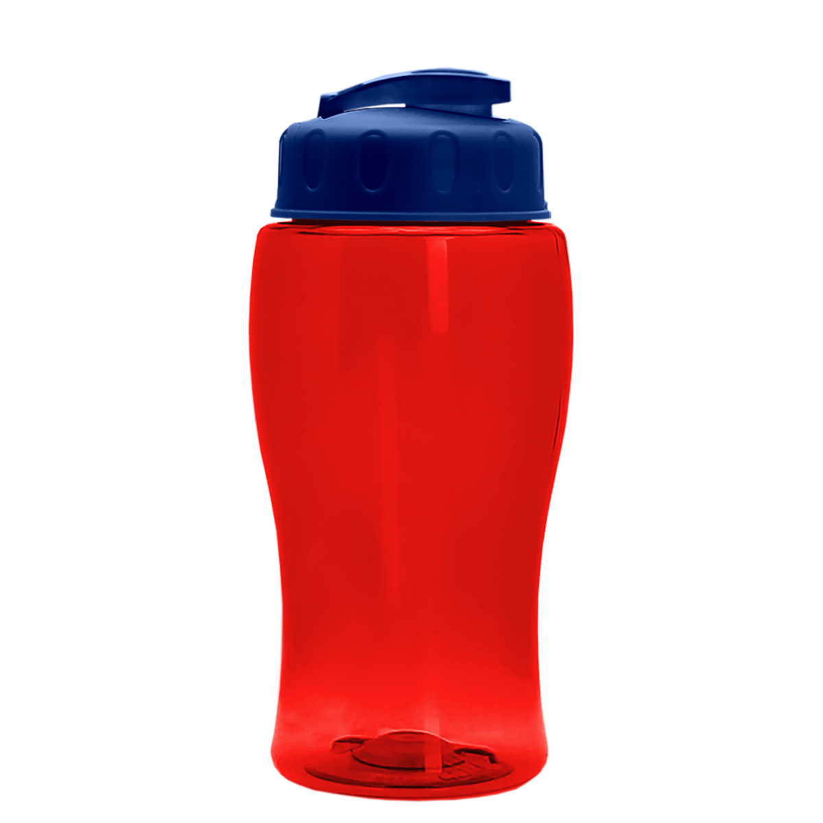 Custom logo Poly+ Jr. Bottle with Flip-Top Lid - 18 oz.