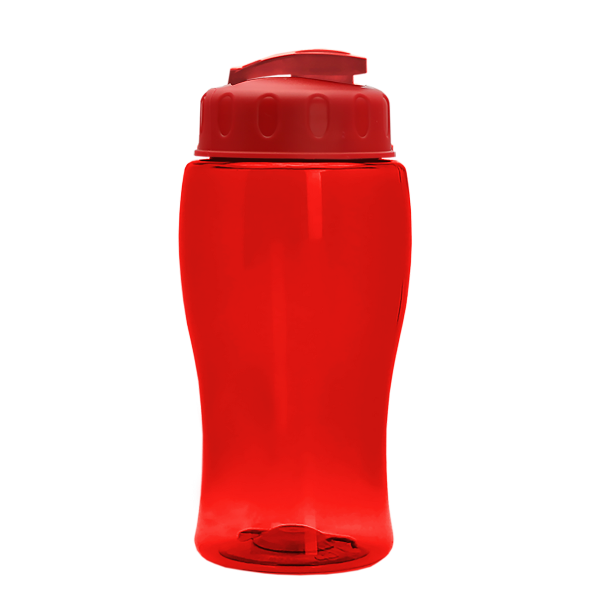 Custom logo Poly+ Jr. Bottle with Flip-Top Lid - 18 oz.