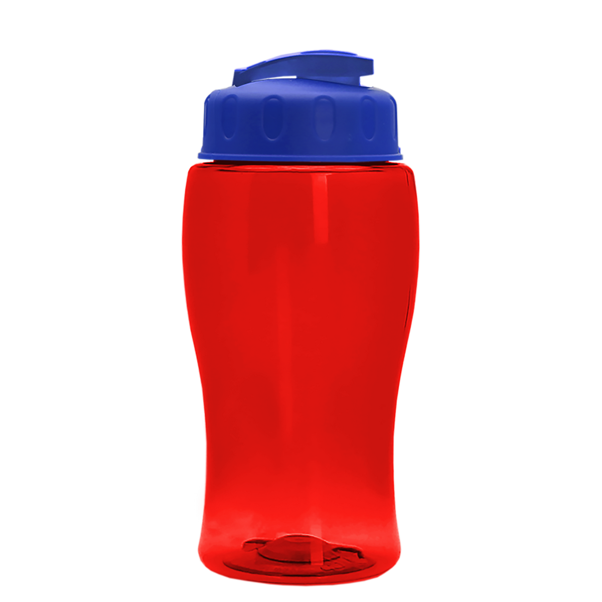 Custom logo Poly+ Jr. Bottle with Flip-Top Lid - 18 oz.