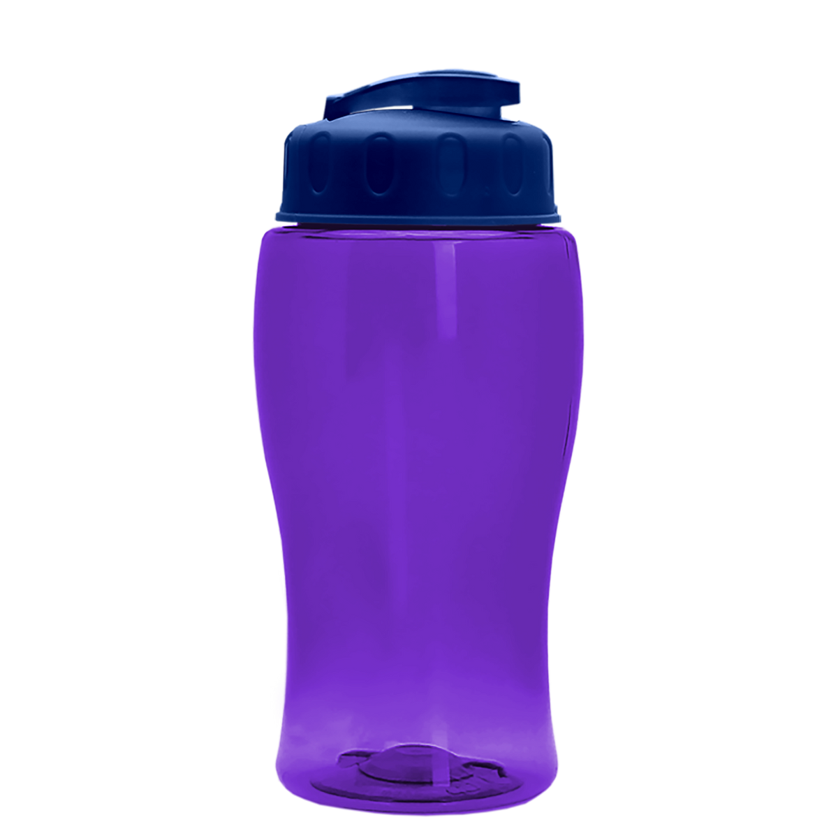 Custom logo Poly+ Jr. Bottle with Flip-Top Lid - 18 oz.