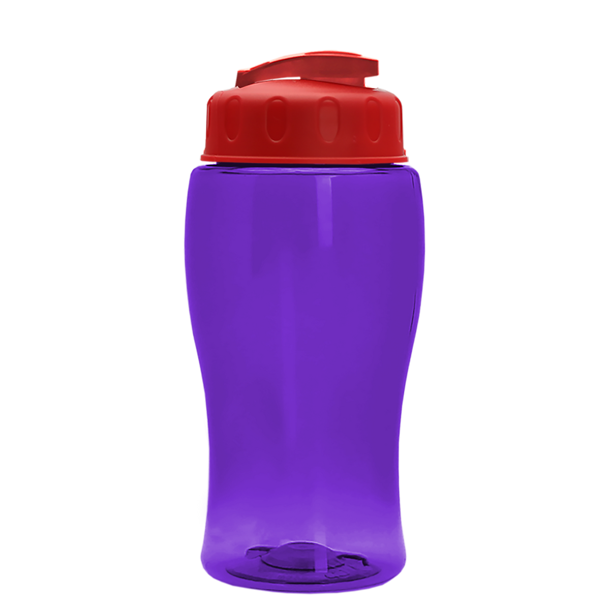 Custom logo Poly+ Jr. Bottle with Flip-Top Lid - 18 oz.