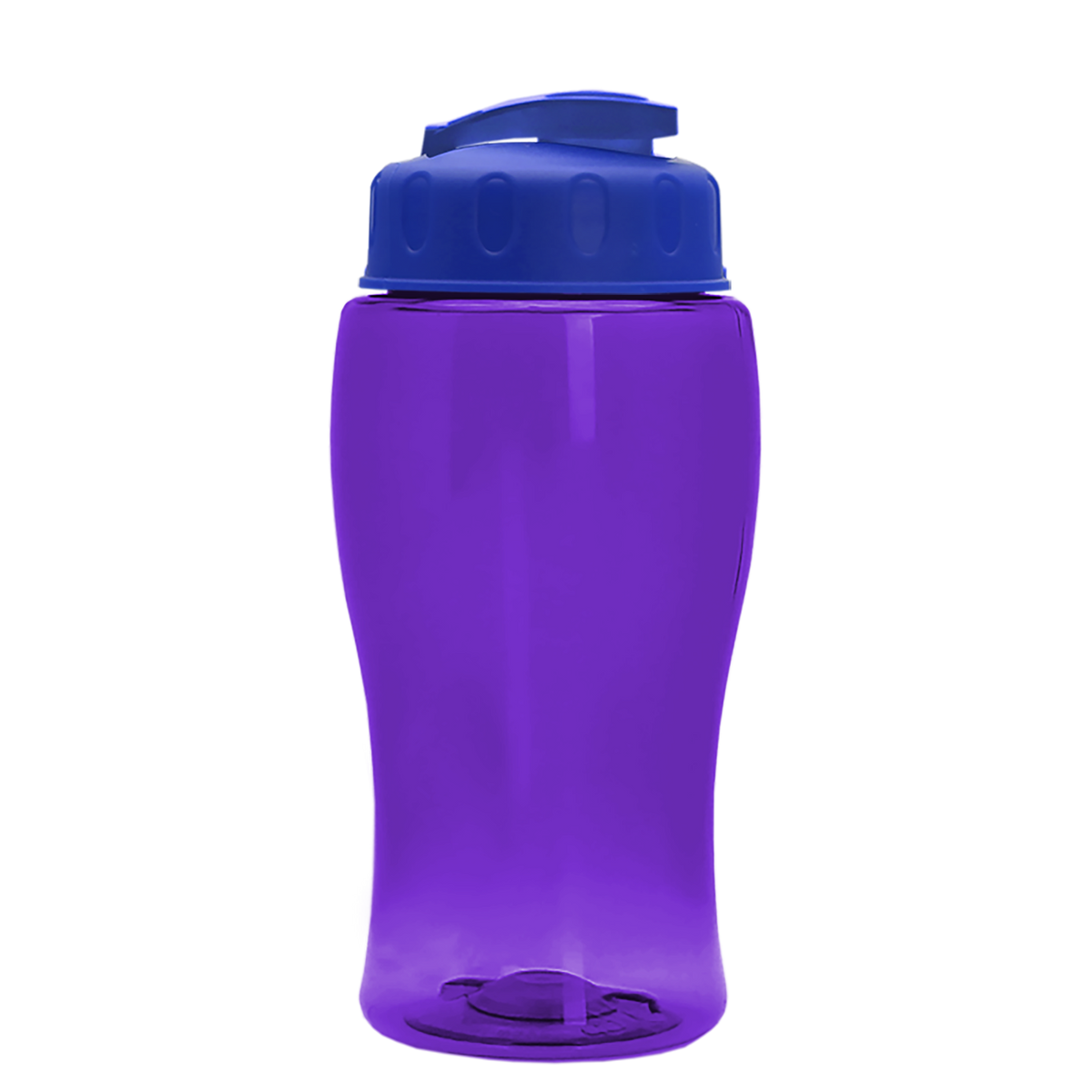 Custom logo Poly+ Jr. Bottle with Flip-Top Lid - 18 oz.