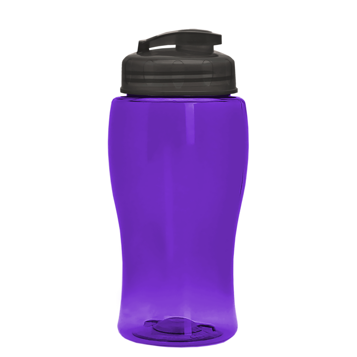 Custom logo Poly+ Jr. Bottle with Flip-Top Lid - 18 oz.