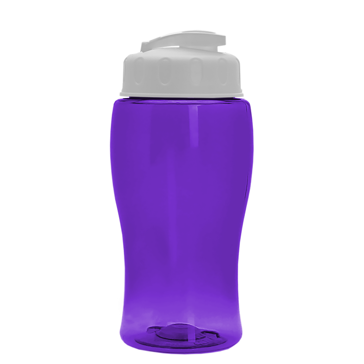 Custom logo Poly+ Jr. Bottle with Flip-Top Lid - 18 oz.