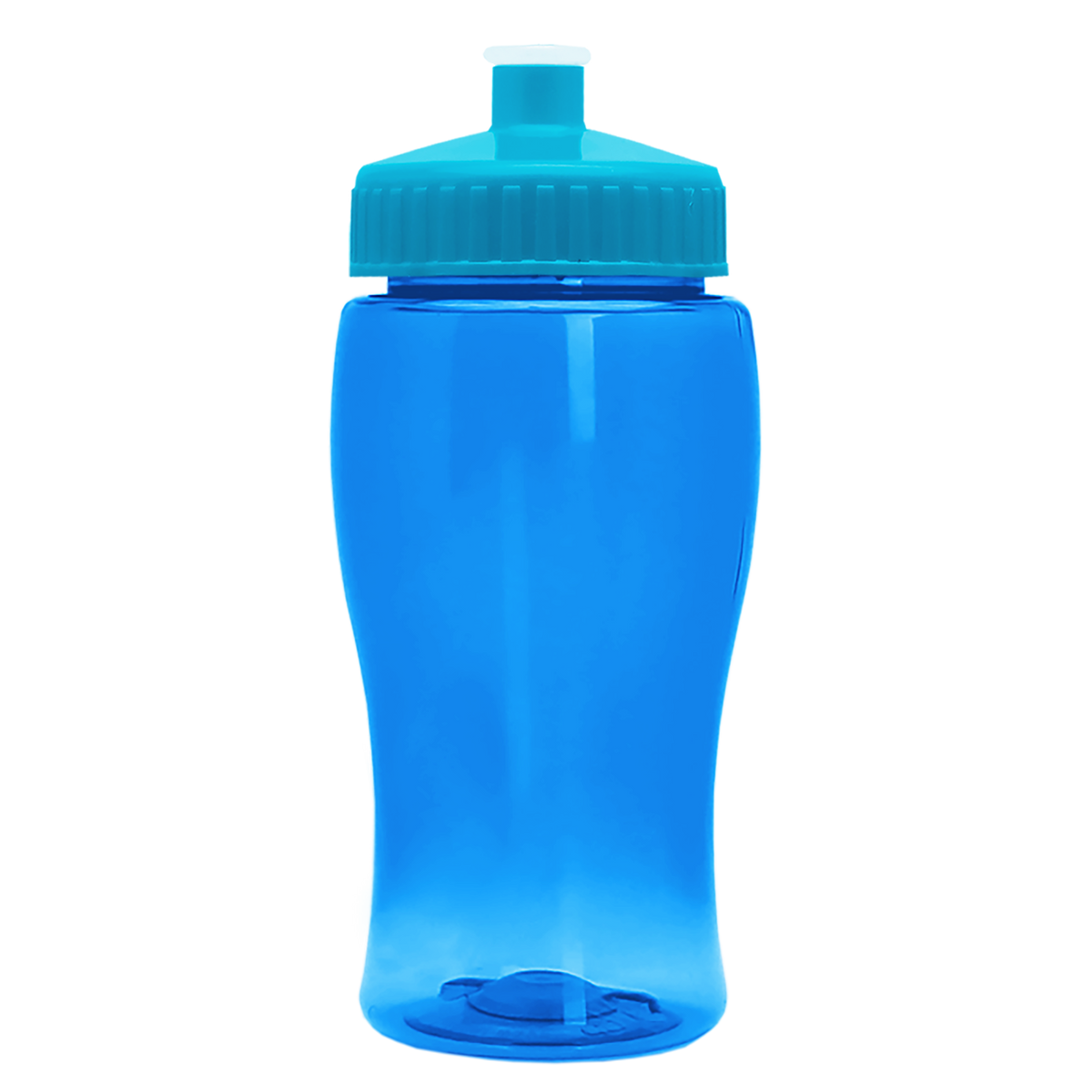 Custom logo Poly+ Jr. Bottle with Push-Pull Lid - 18 oz.