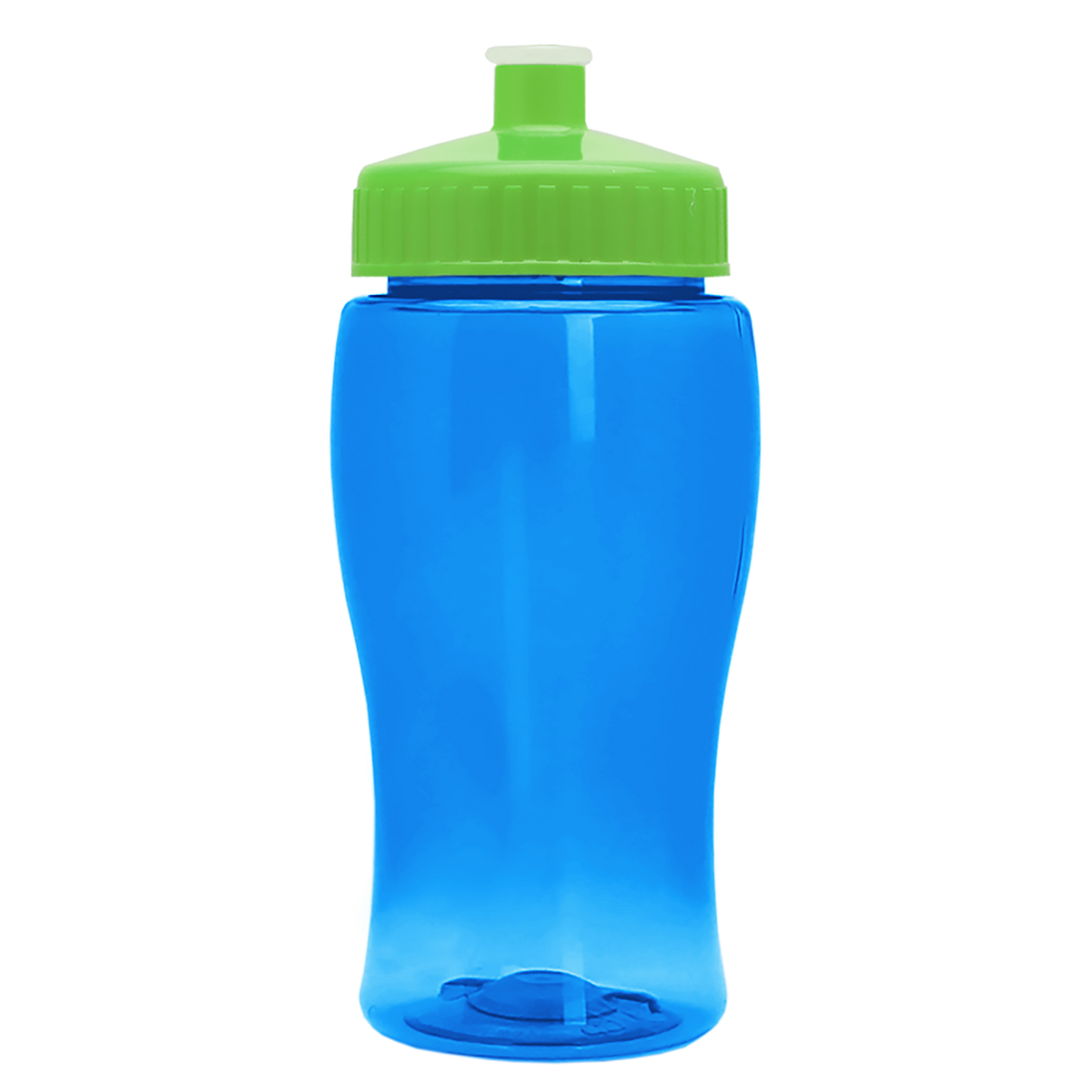 Custom logo Poly+ Jr. Bottle with Push-Pull Lid - 18 oz.