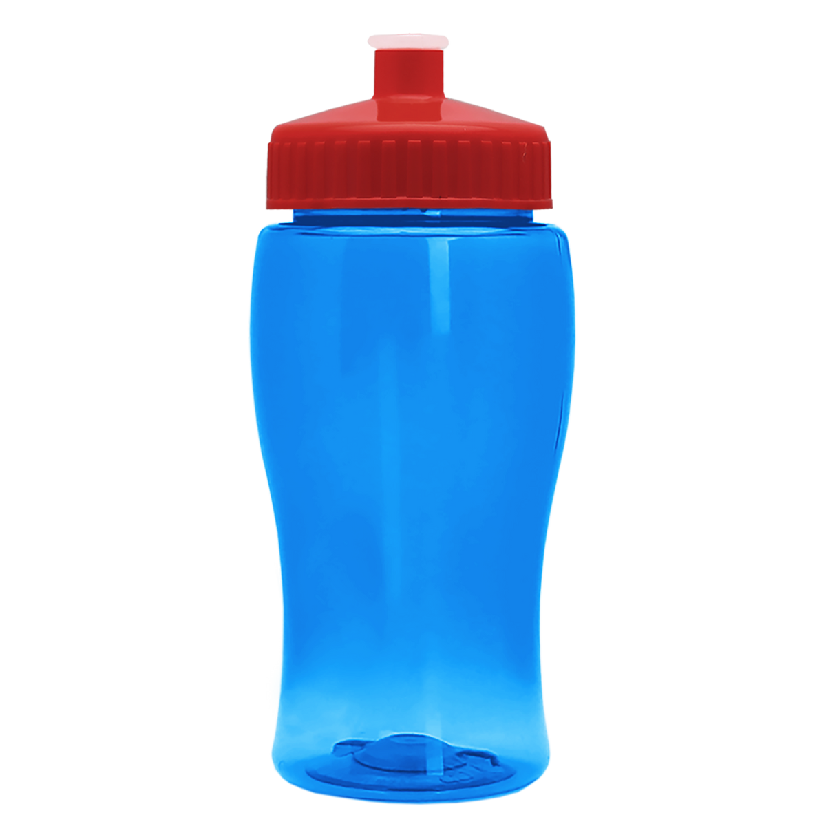 Custom logo Poly+ Jr. Bottle with Push-Pull Lid - 18 oz.