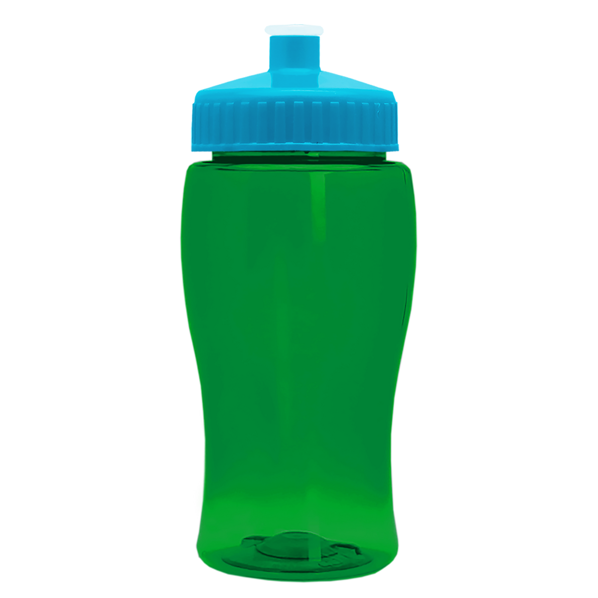 Custom logo Poly+ Jr. Bottle with Push-Pull Lid - 18 oz.