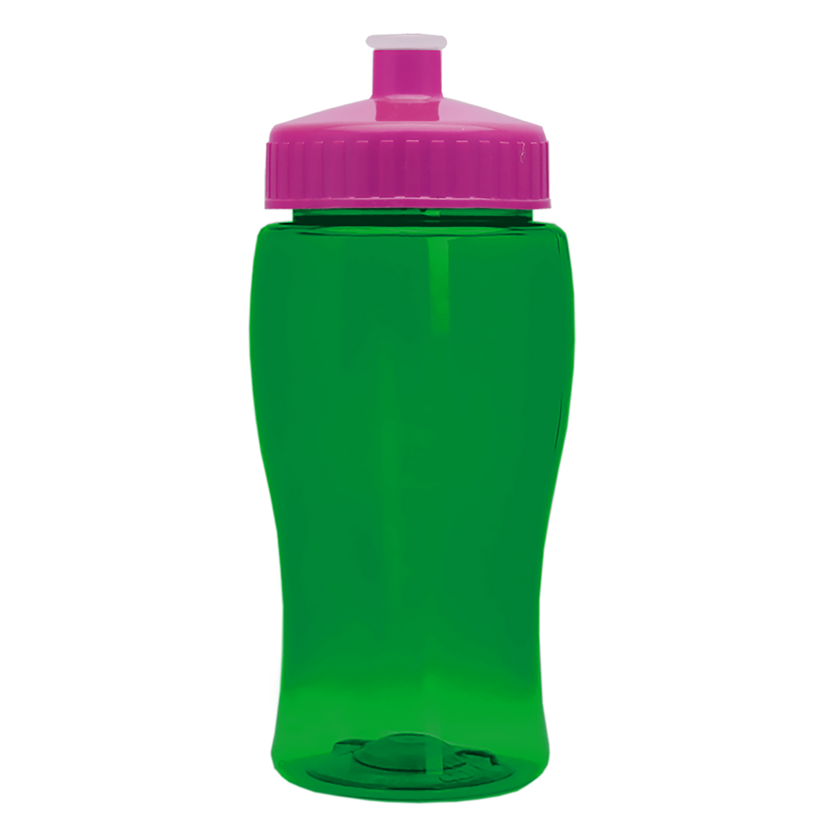 Custom logo Poly+ Jr. Bottle with Push-Pull Lid - 18 oz.
