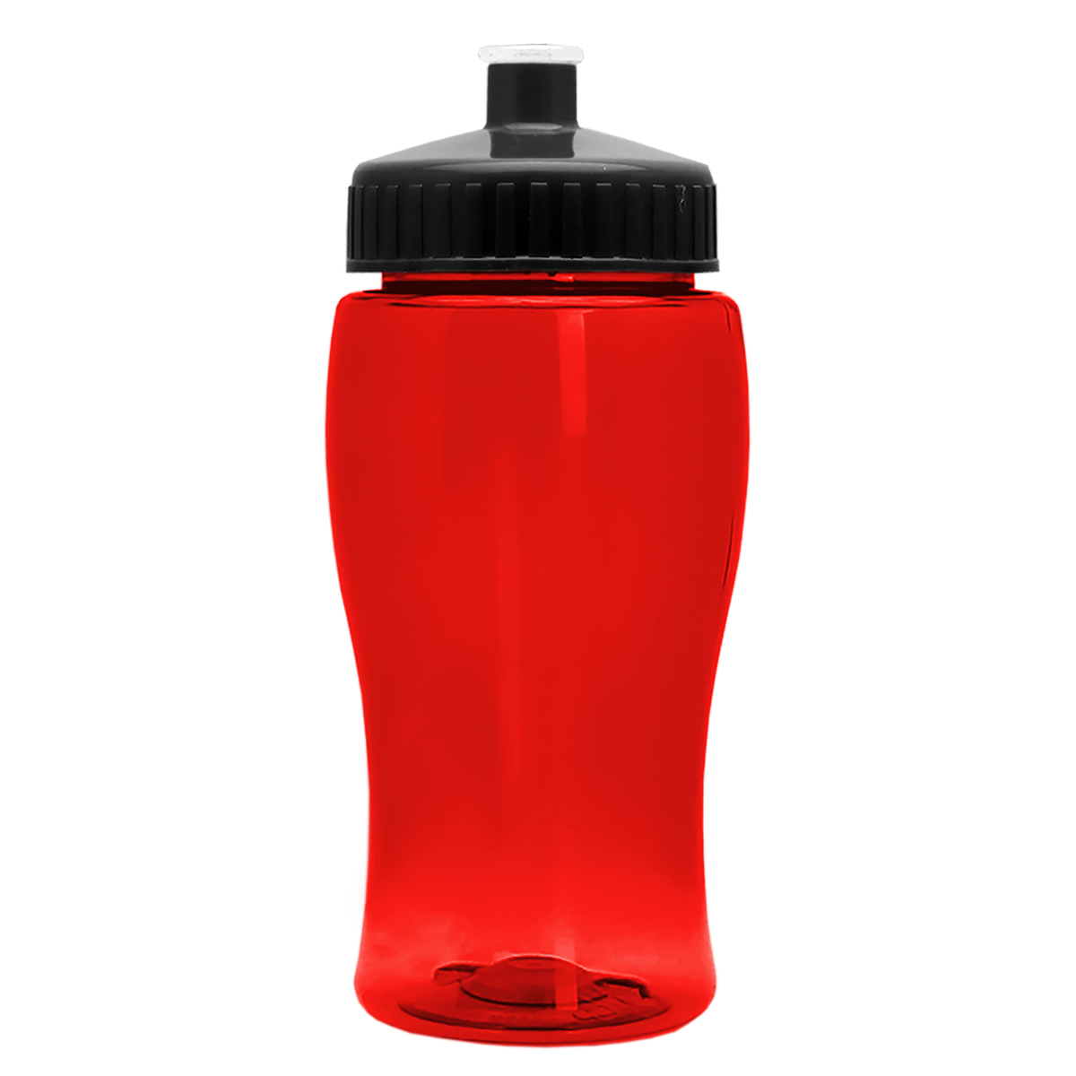 Custom logo Poly+ Jr. Bottle with Push-Pull Lid - 18 oz.