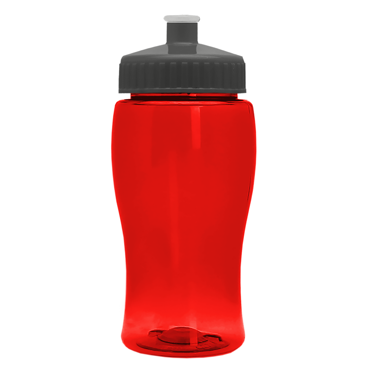 Custom logo Poly+ Jr. Bottle with Push-Pull Lid - 18 oz.