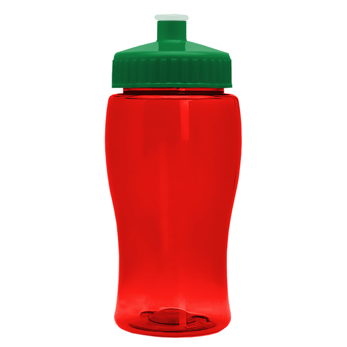 Custom logo Poly+ Jr. Bottle with Push-Pull Lid - 18 oz.