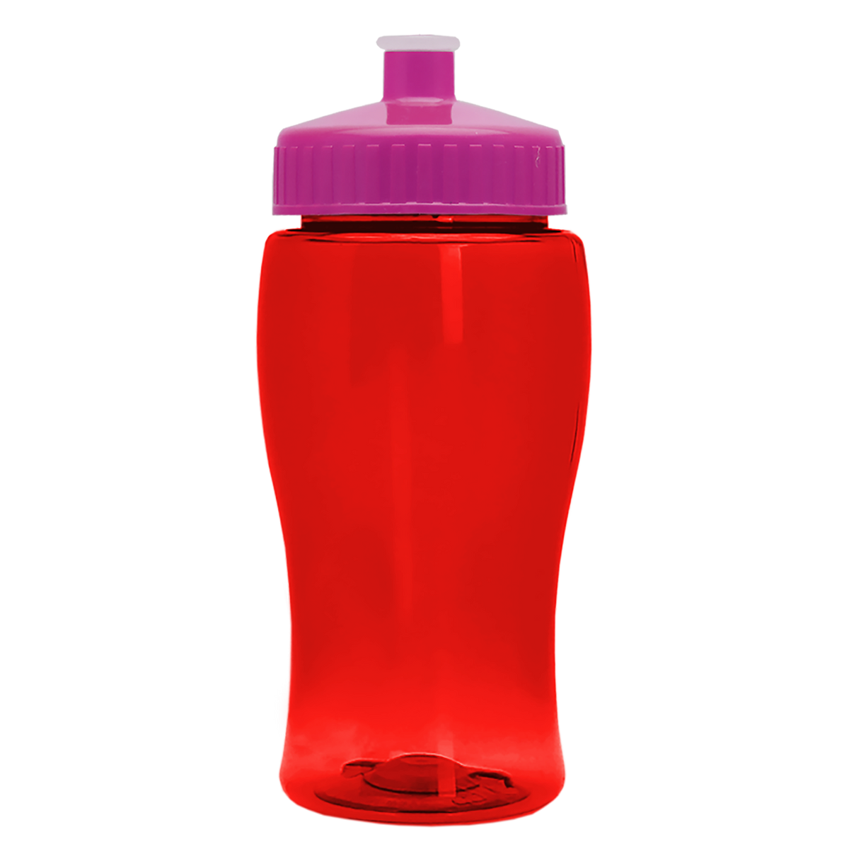 Custom logo Poly+ Jr. Bottle with Push-Pull Lid - 18 oz.