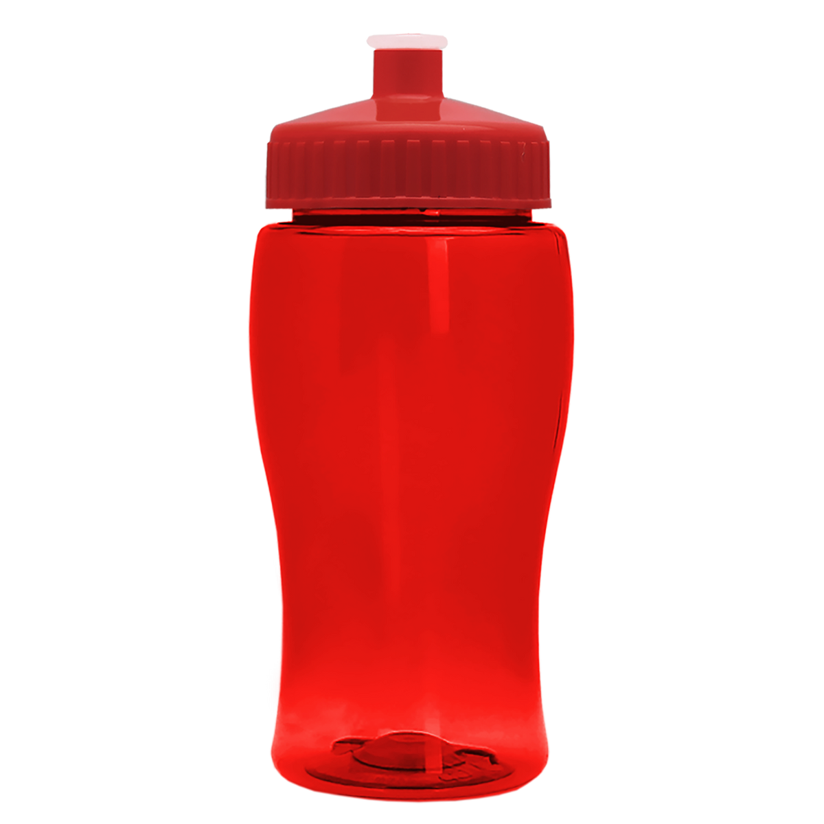 Custom logo Poly+ Jr. Bottle with Push-Pull Lid - 18 oz.
