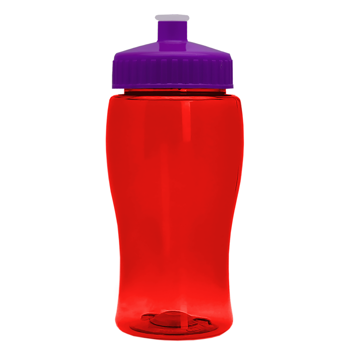 Custom logo Poly+ Jr. Bottle with Push-Pull Lid - 18 oz.