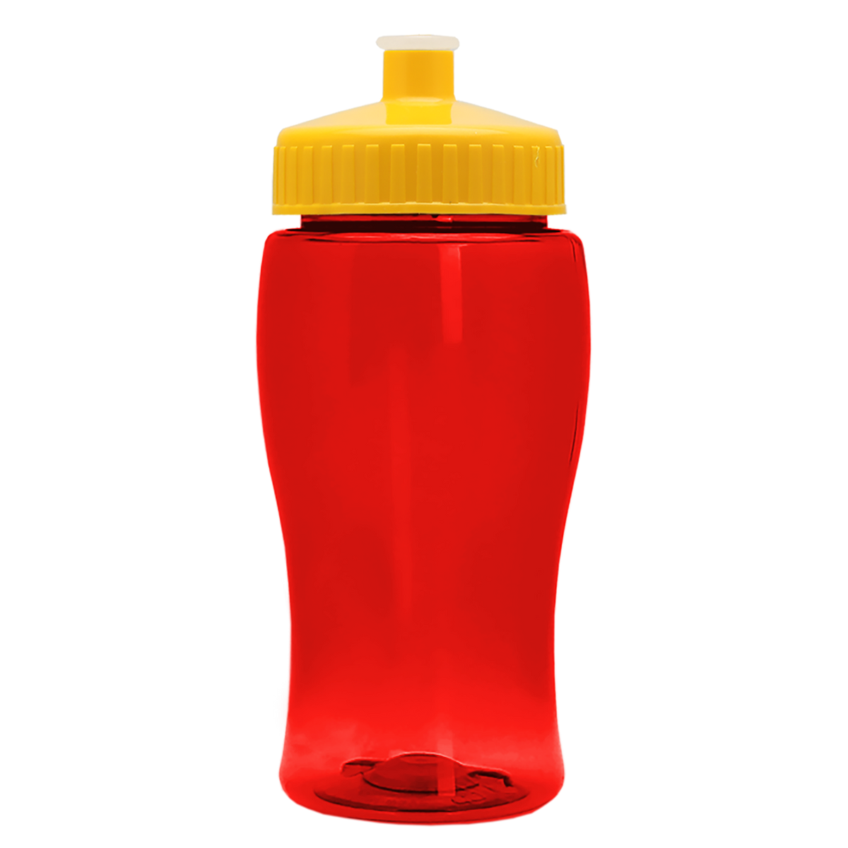 Custom logo Poly+ Jr. Bottle with Push-Pull Lid - 18 oz.