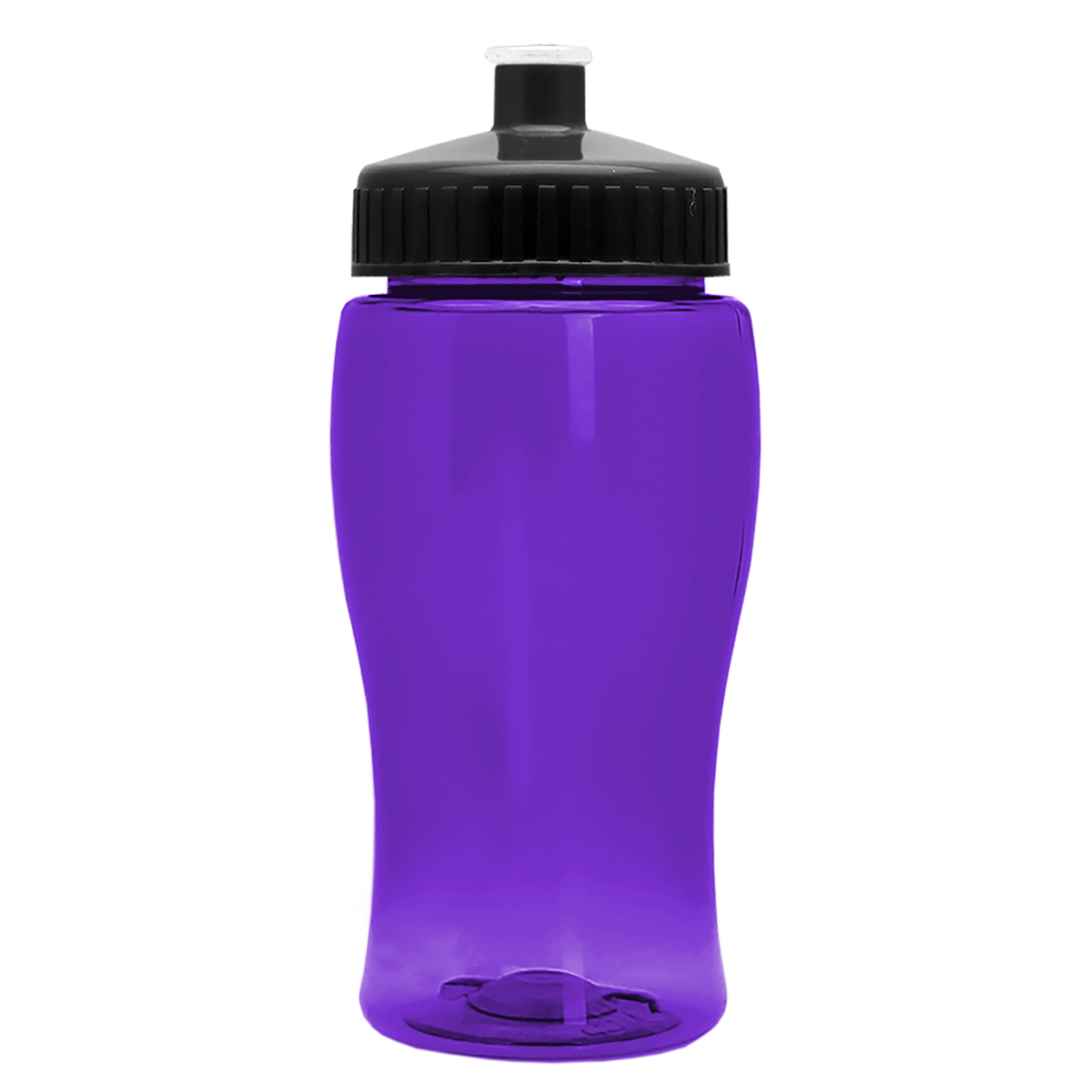 Custom logo Poly+ Jr. Bottle with Push-Pull Lid - 18 oz.