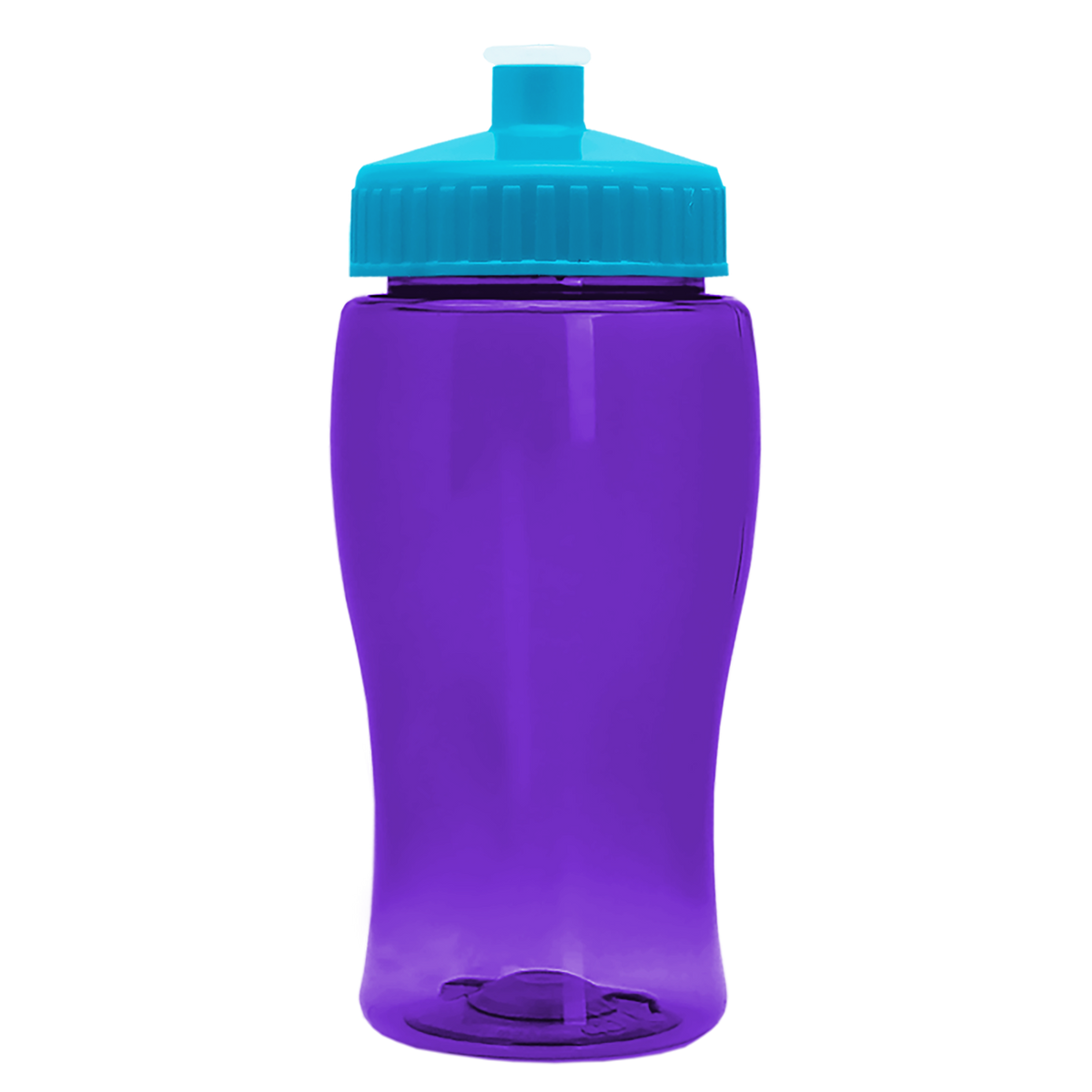 Custom logo Poly+ Jr. Bottle with Push-Pull Lid - 18 oz.