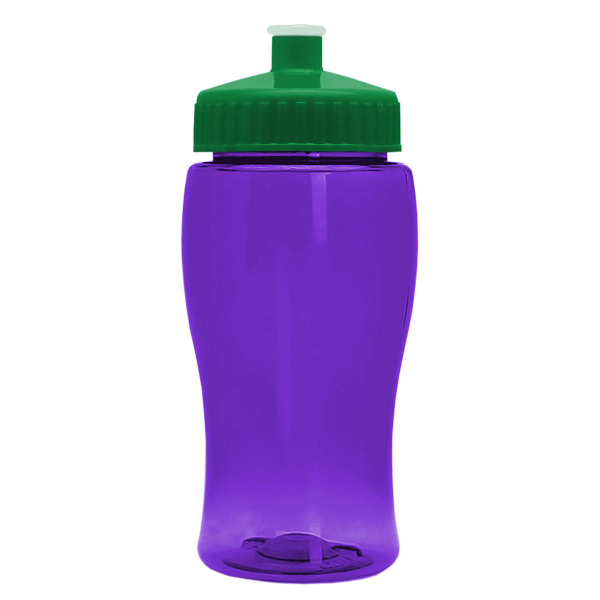 Custom logo Poly+ Jr. Bottle with Push-Pull Lid - 18 oz.