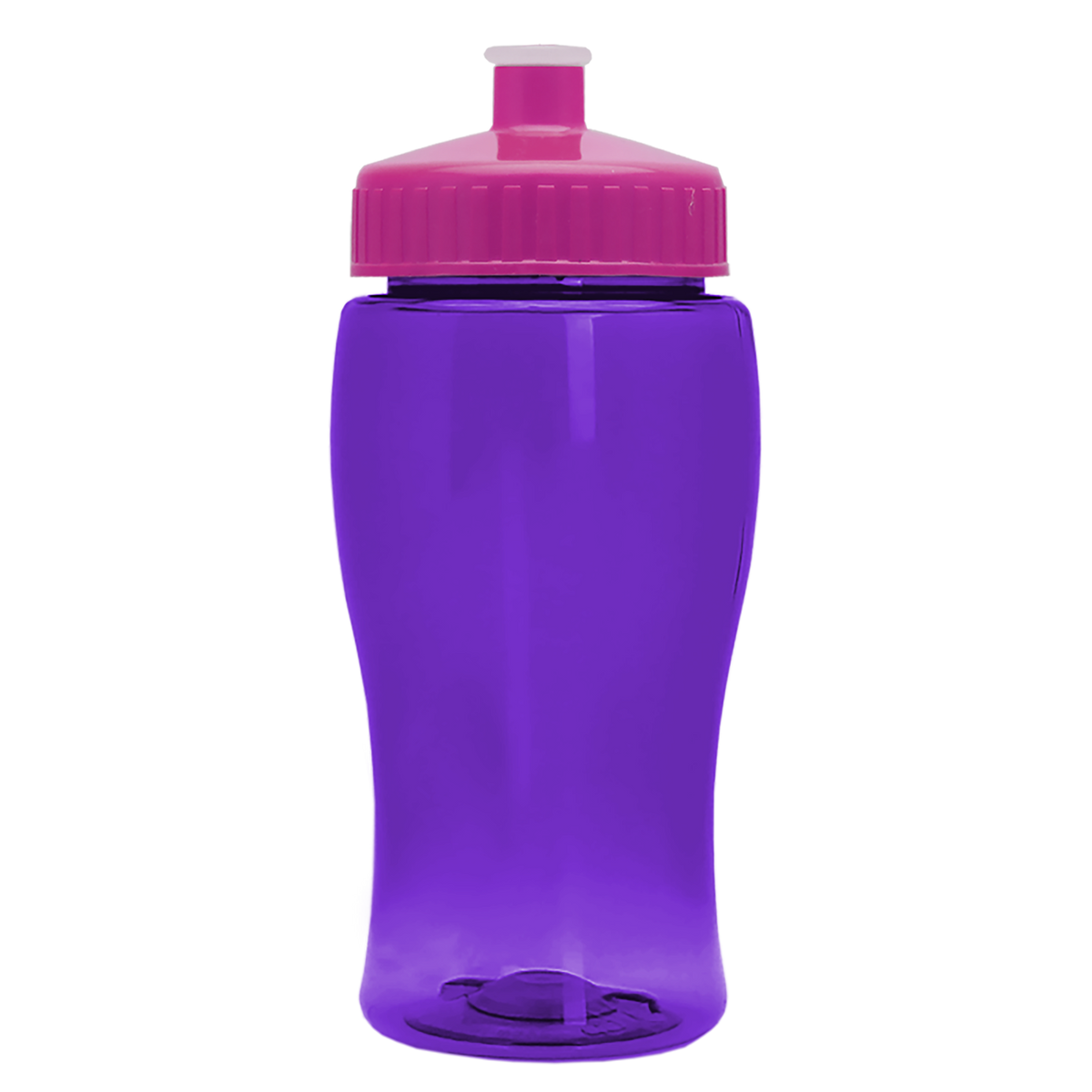 Custom logo Poly+ Jr. Bottle with Push-Pull Lid - 18 oz.