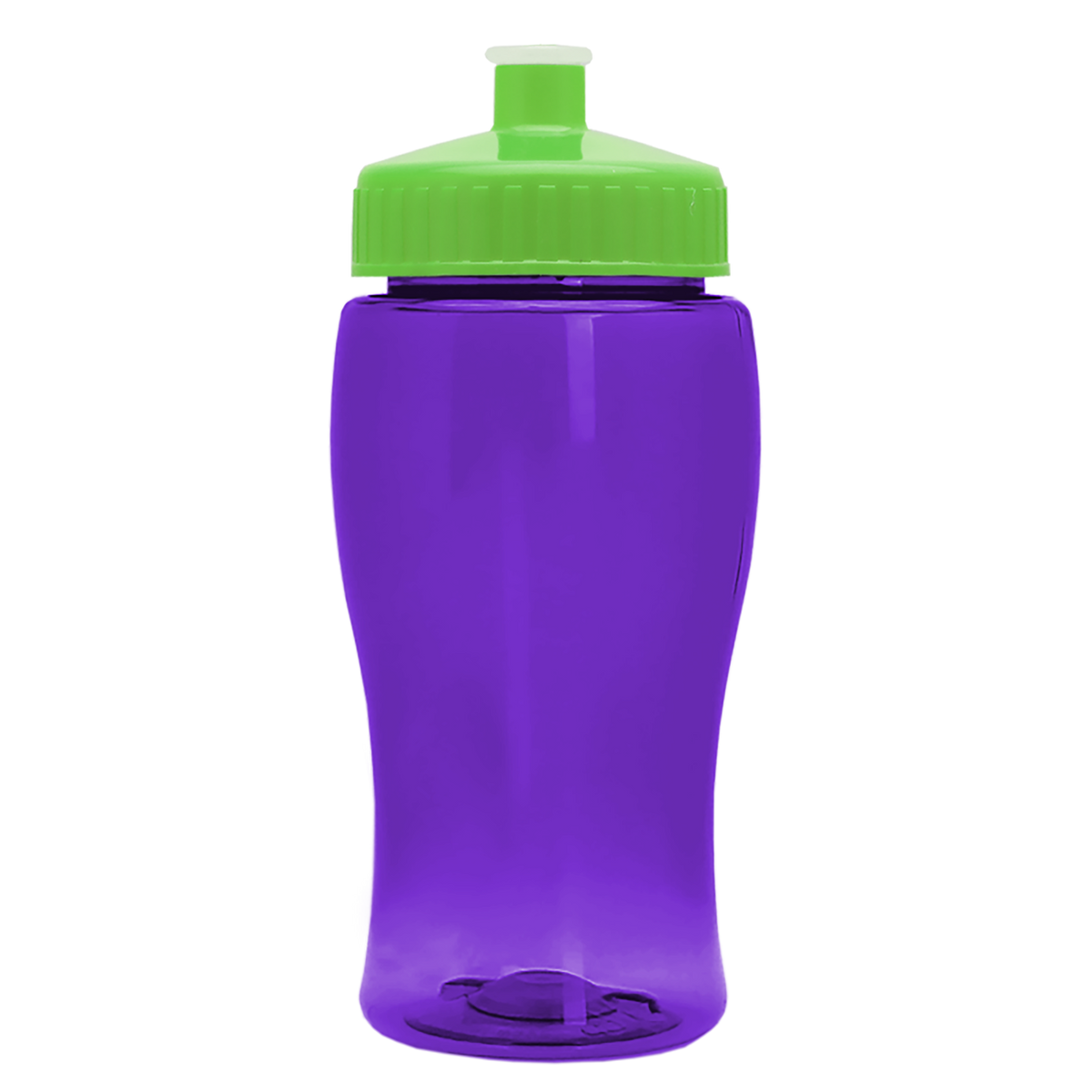 Custom logo Poly+ Jr. Bottle with Push-Pull Lid - 18 oz.