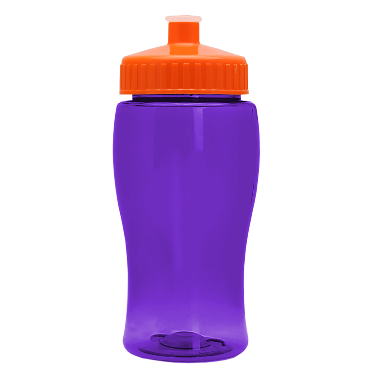 Custom logo Poly+ Jr. Bottle with Push-Pull Lid - 18 oz.