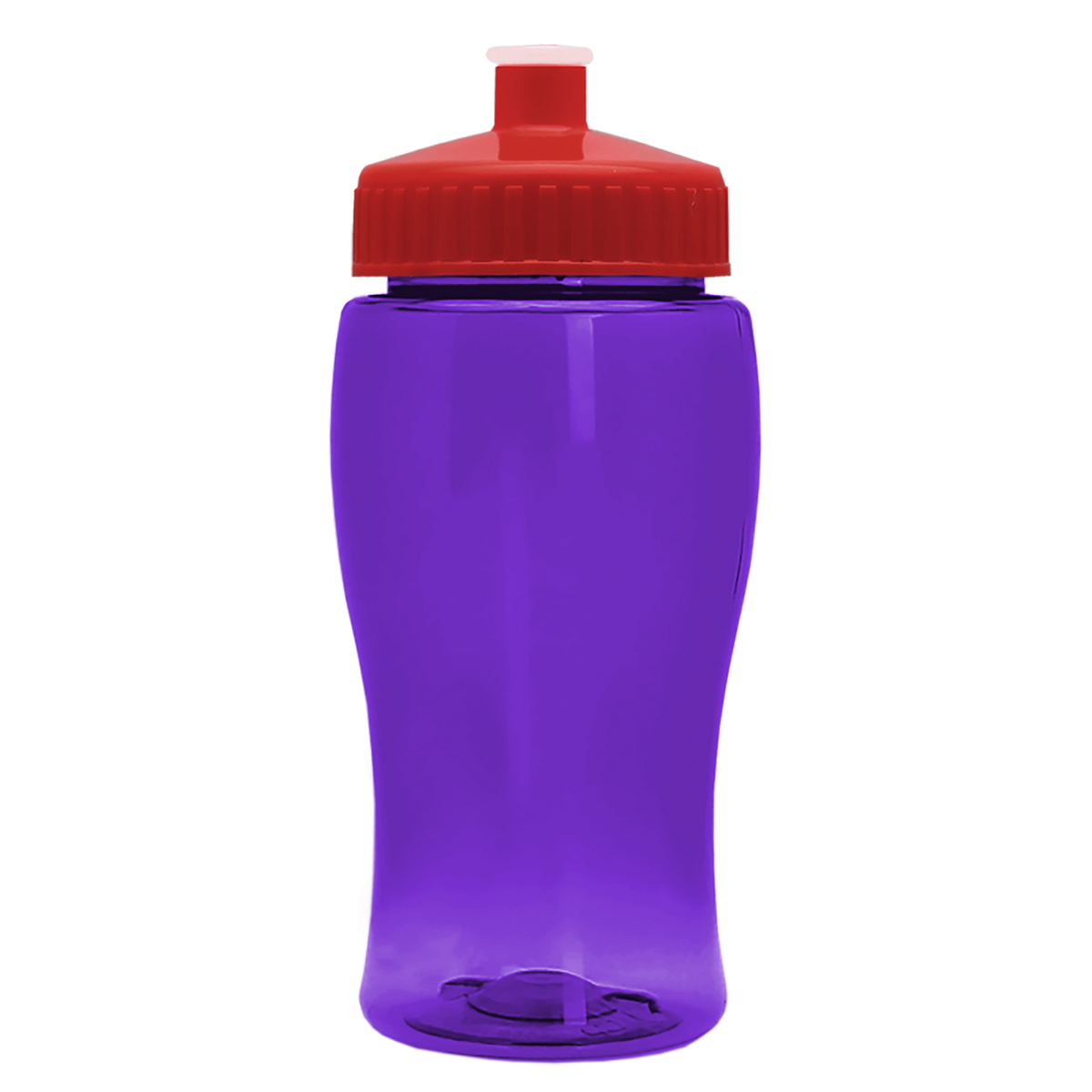 Custom logo Poly+ Jr. Bottle with Push-Pull Lid - 18 oz.
