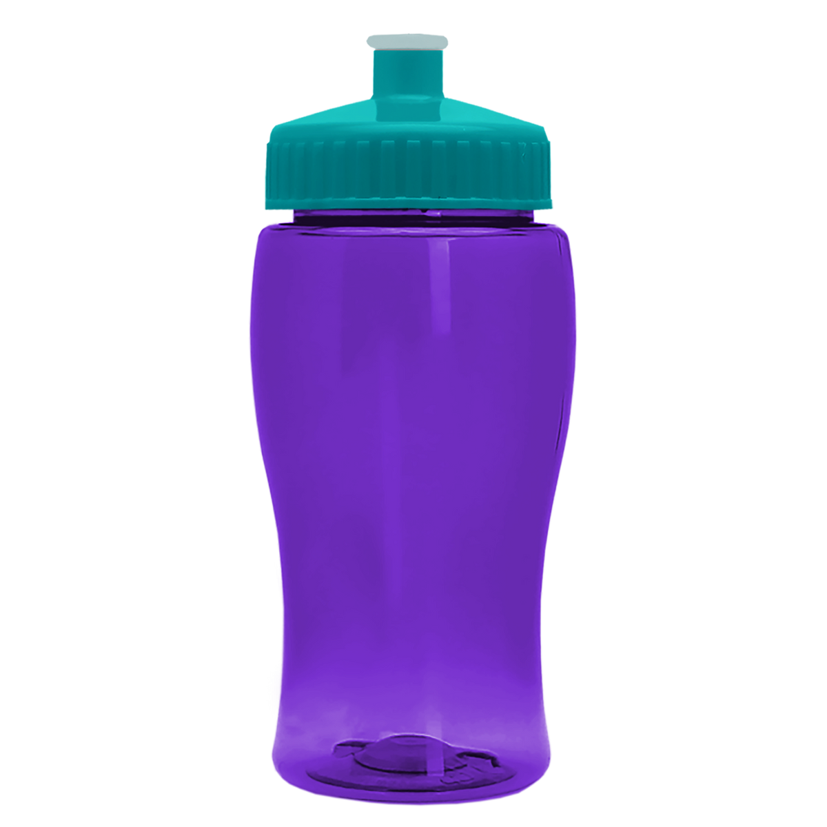 Custom logo Poly+ Jr. Bottle with Push-Pull Lid - 18 oz.