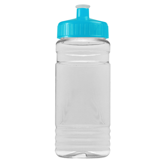 Clear Bottle with Push-Pull Lid - 20 oz.