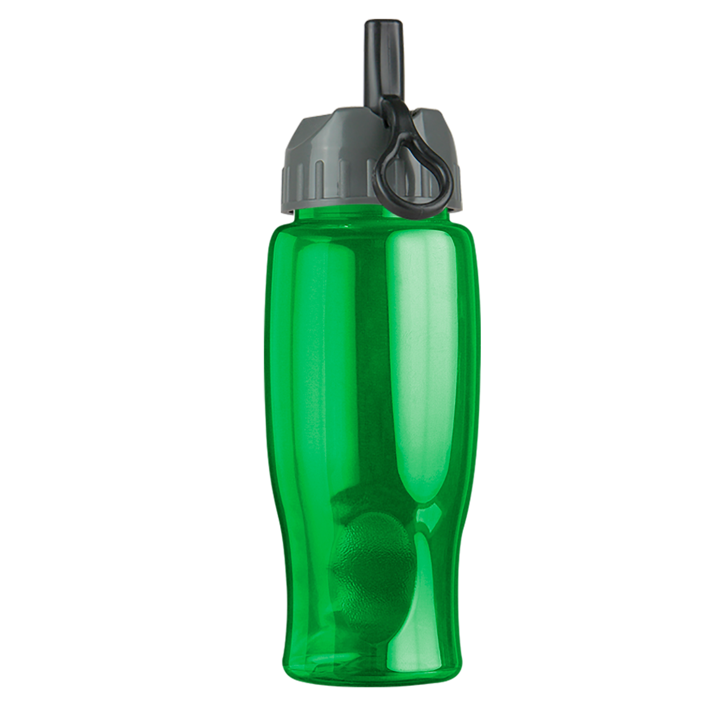 Poly+ Bottle with Ring-Straw Lid - 27 oz.