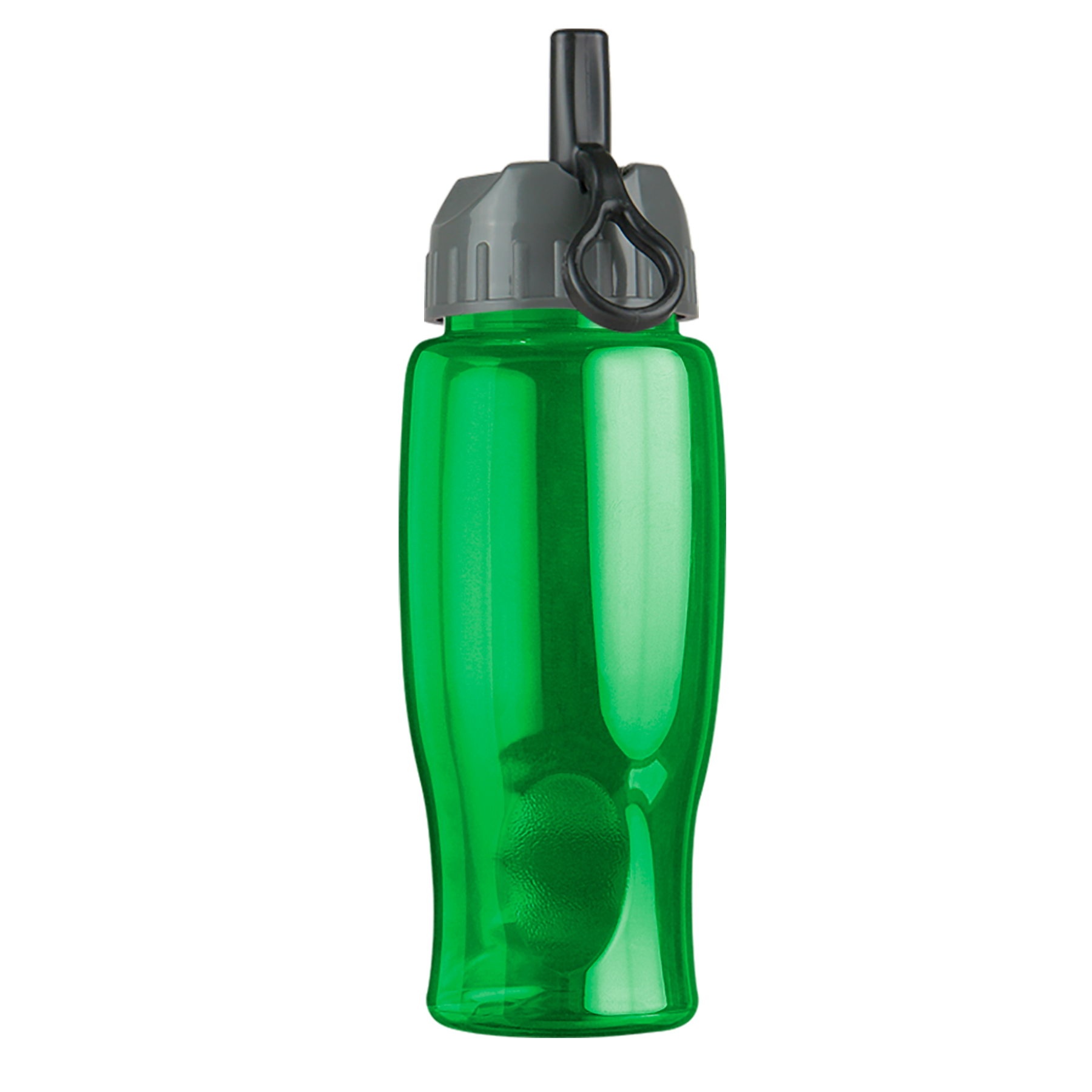 Poly+ Bottle with Ring-Straw Lid - 27 oz.