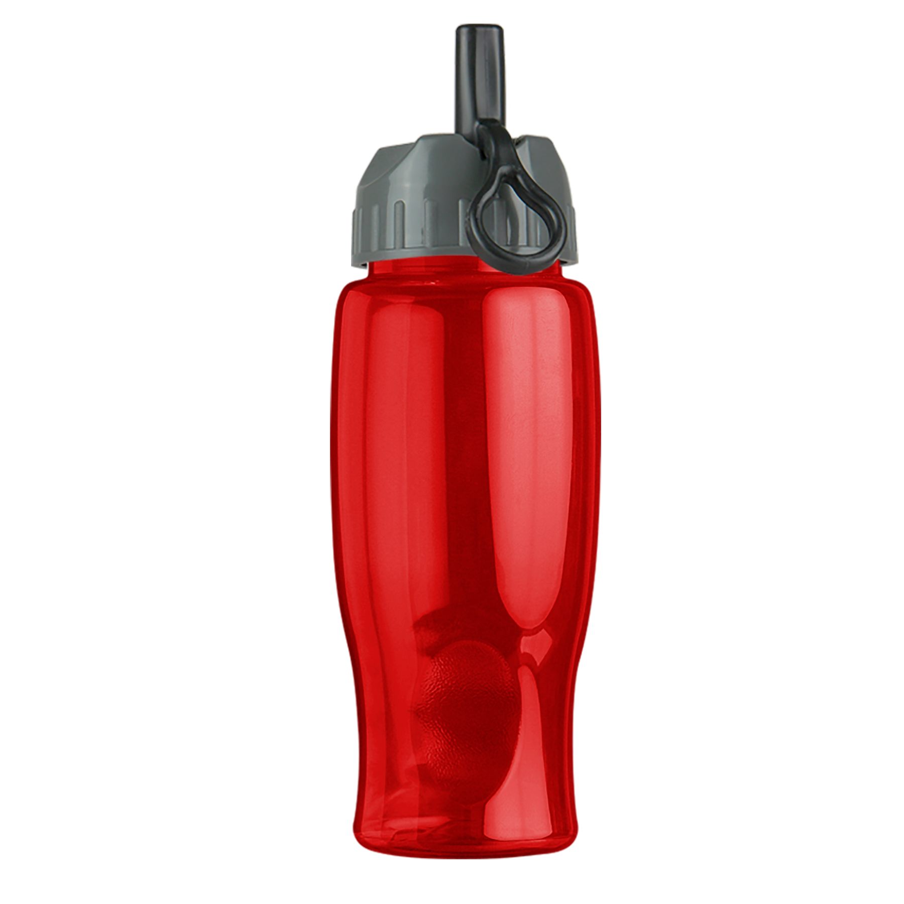 Poly+ Bottle with Ring-Straw Lid - 27 oz.