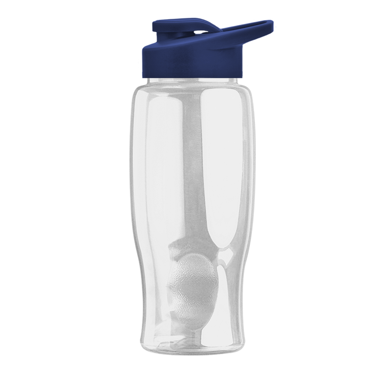 Custom logo Poly+ Bottle with Drink-Thru Lid - 27 oz.