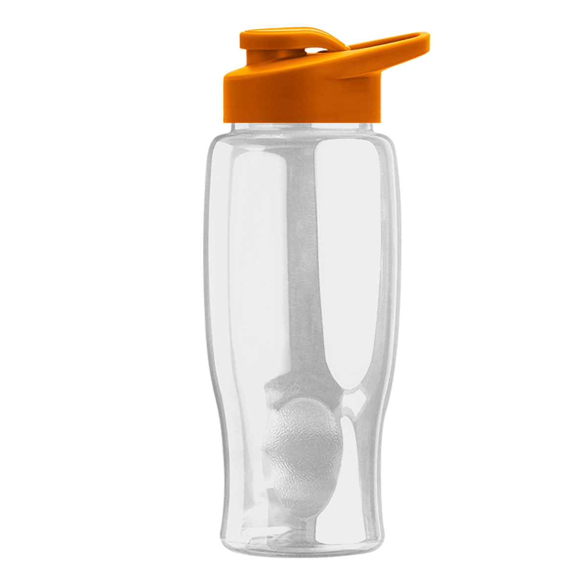Custom logo Poly+ Bottle with Drink-Thru Lid - 27 oz.