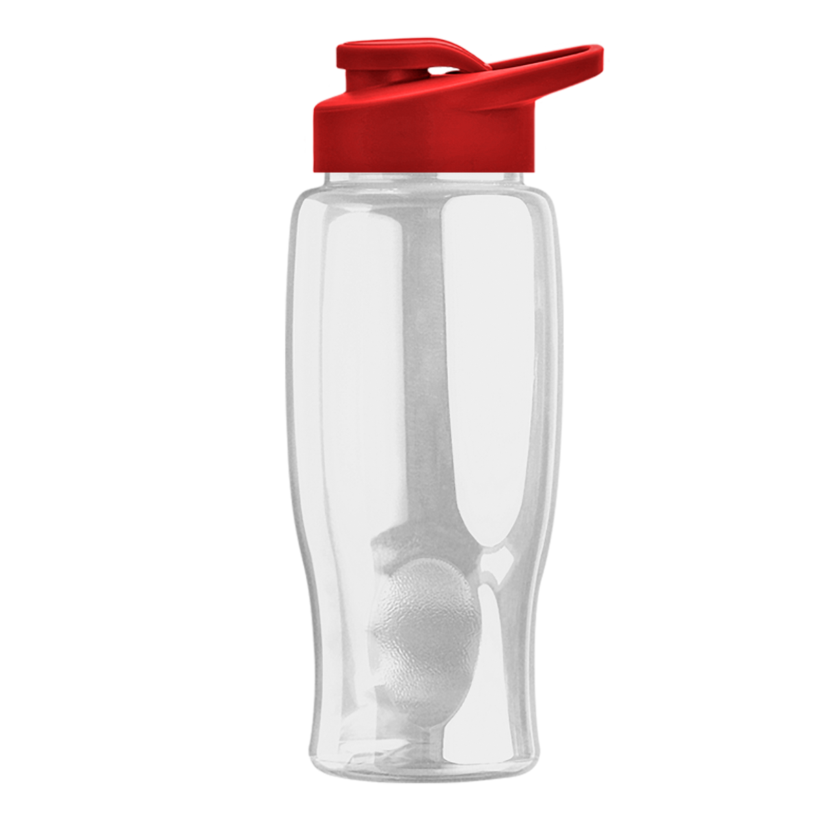 Custom logo Poly+ Bottle with Drink-Thru Lid - 27 oz.
