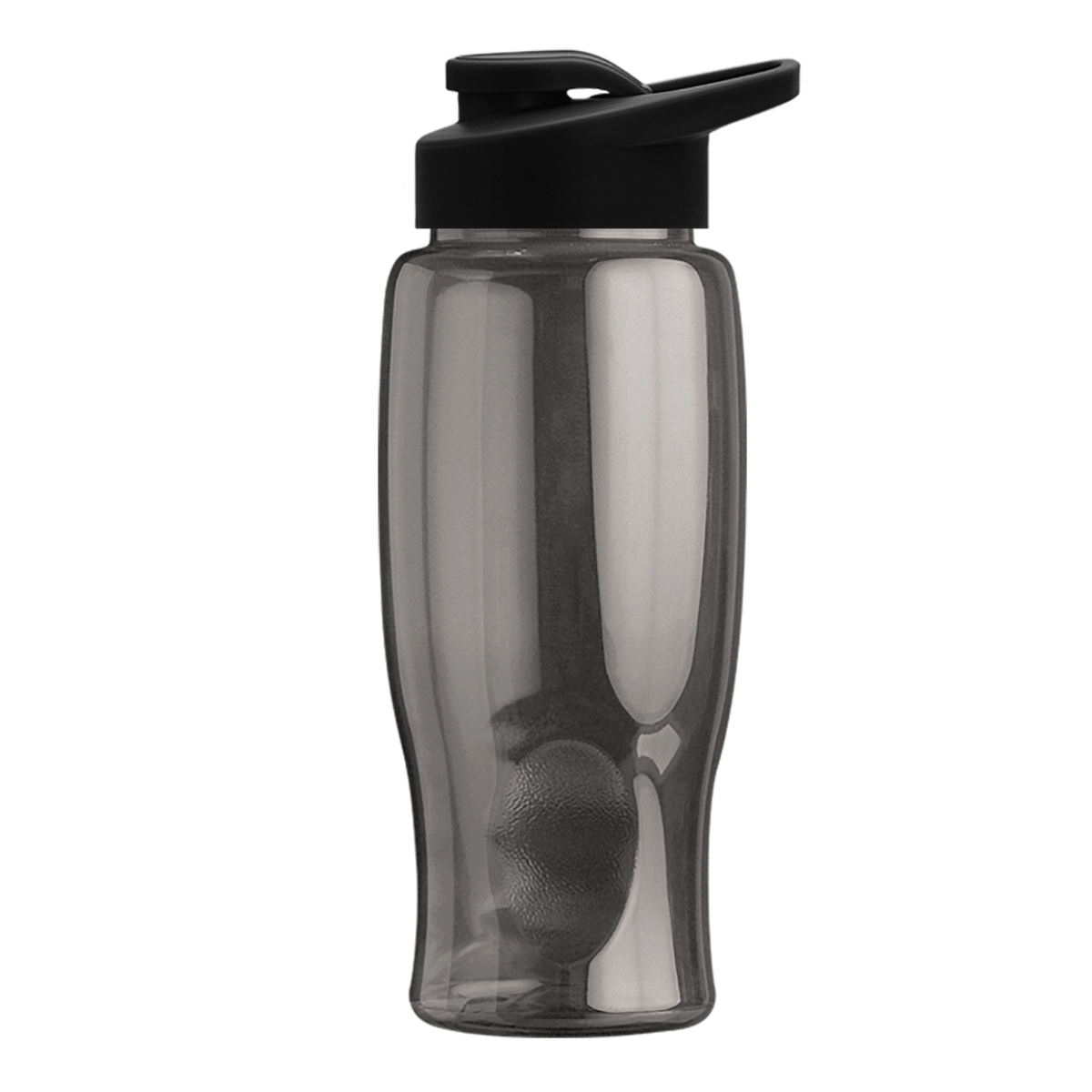 Custom logo Poly+ Bottle with Drink-Thru Lid - 27 oz.