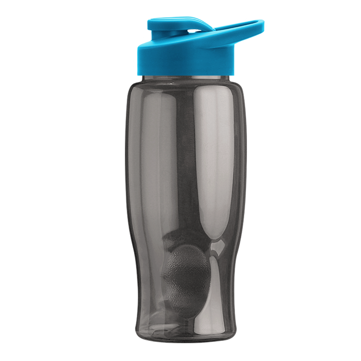 Custom logo Poly+ Bottle with Drink-Thru Lid - 27 oz.