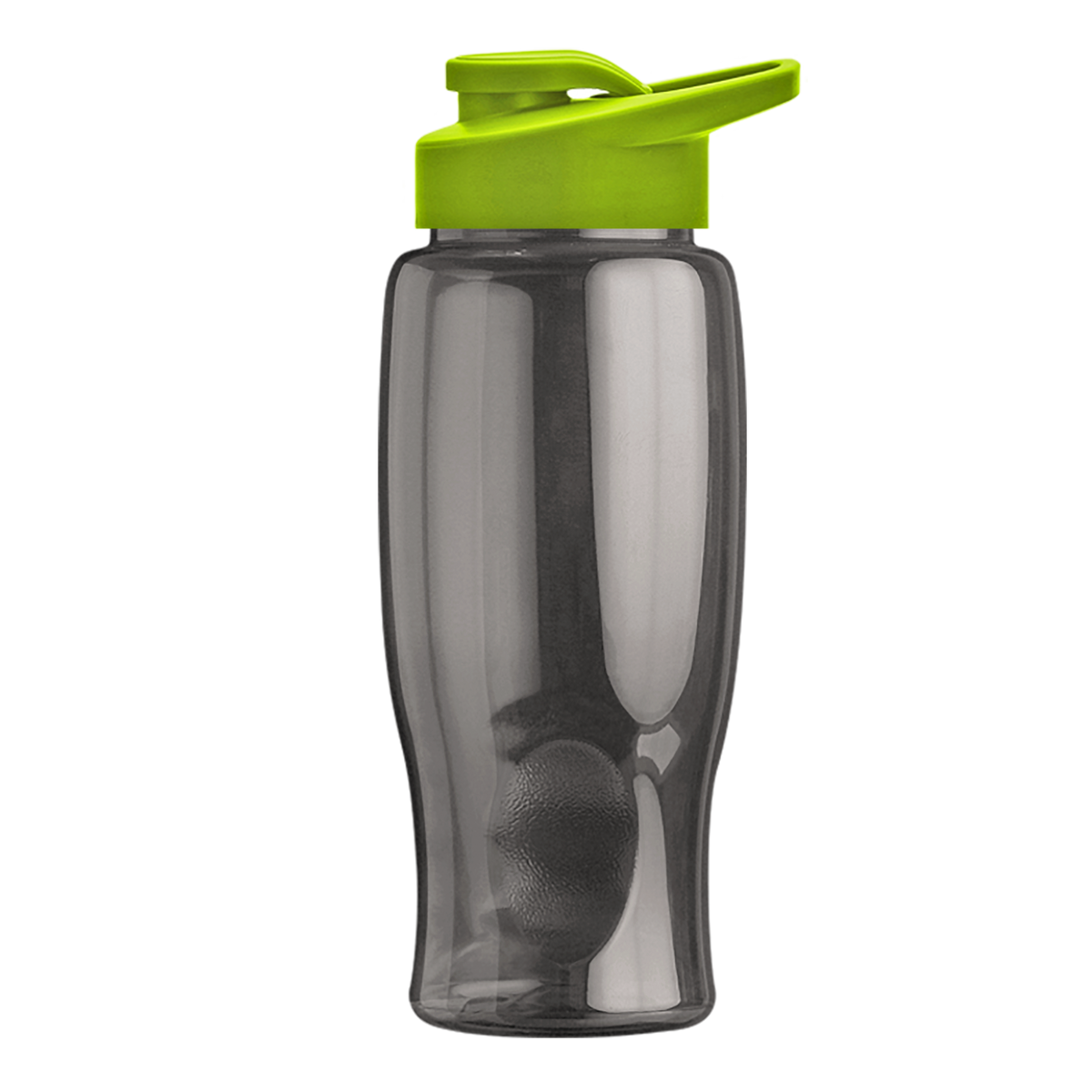 Custom logo Poly+ Bottle with Drink-Thru Lid - 27 oz.