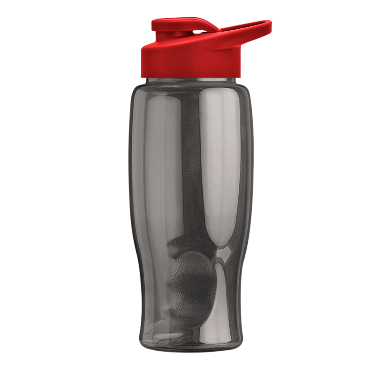 Custom logo Poly+ Bottle with Drink-Thru Lid - 27 oz.