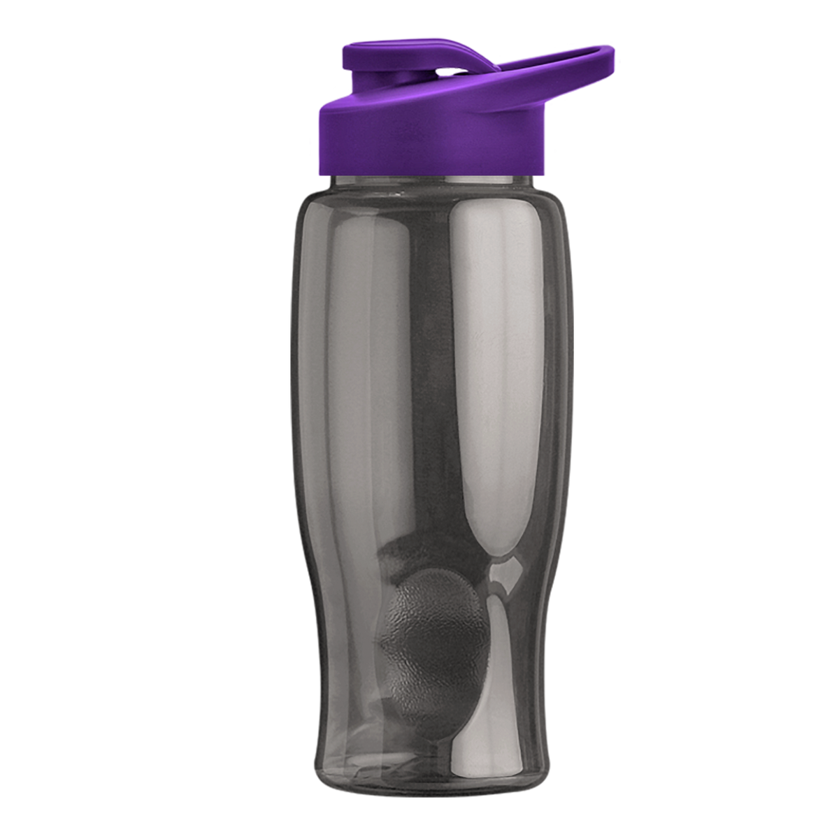 Custom logo Poly+ Bottle with Drink-Thru Lid - 27 oz.