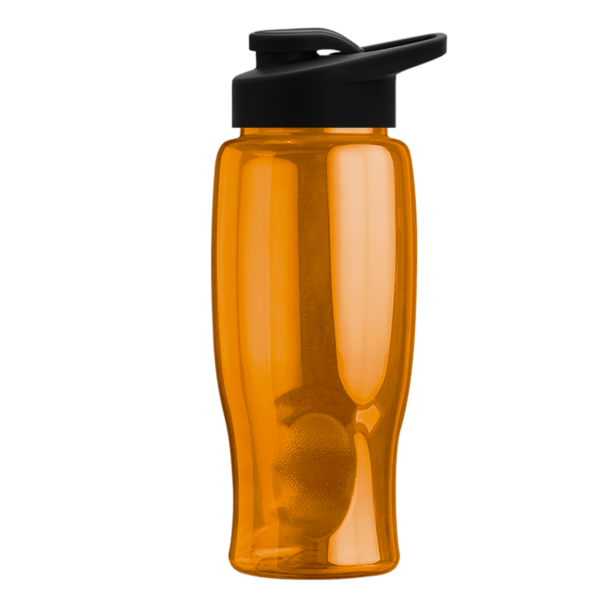 Custom logo Poly+ Bottle with Drink-Thru Lid - 27 oz.