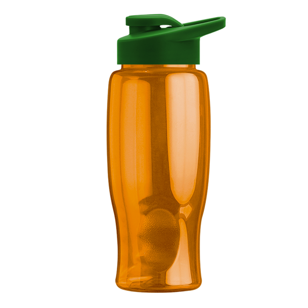 Custom logo Poly+ Bottle with Drink-Thru Lid - 27 oz.