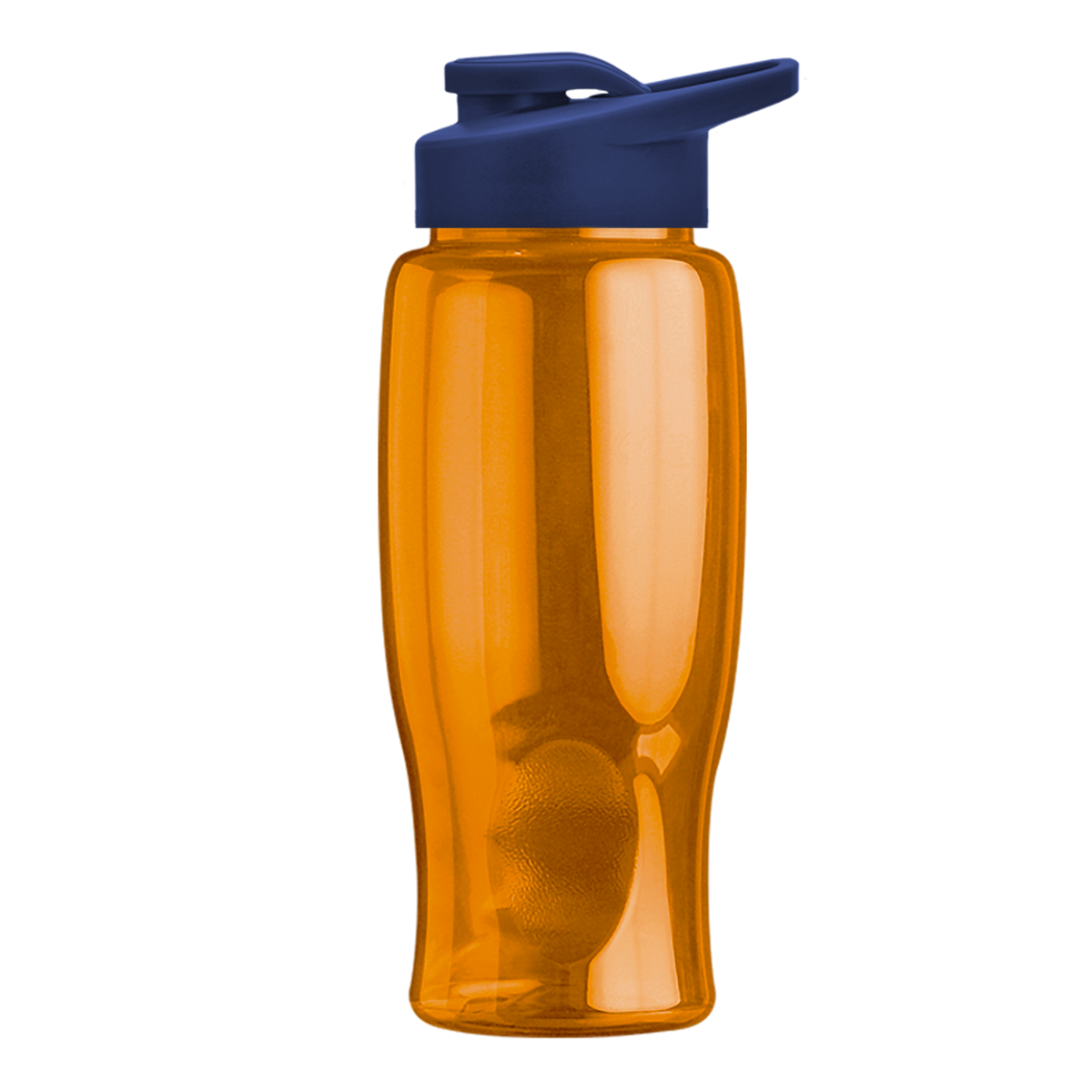 Custom logo Poly+ Bottle with Drink-Thru Lid - 27 oz.