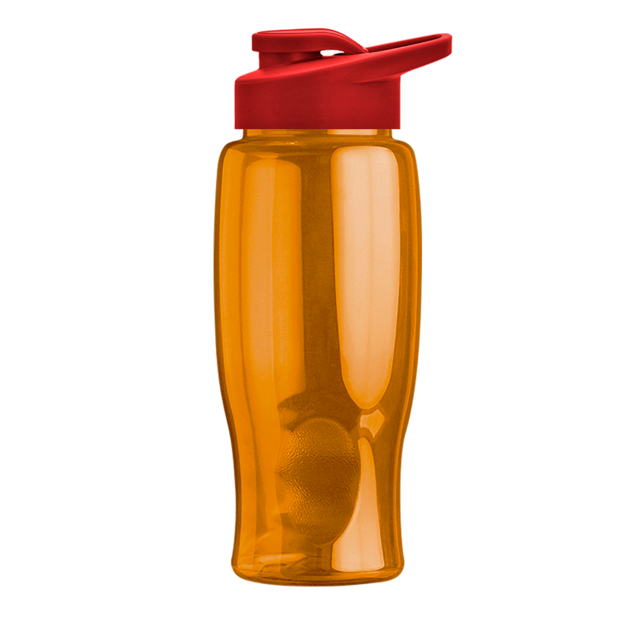 Custom logo Poly+ Bottle with Drink-Thru Lid - 27 oz.