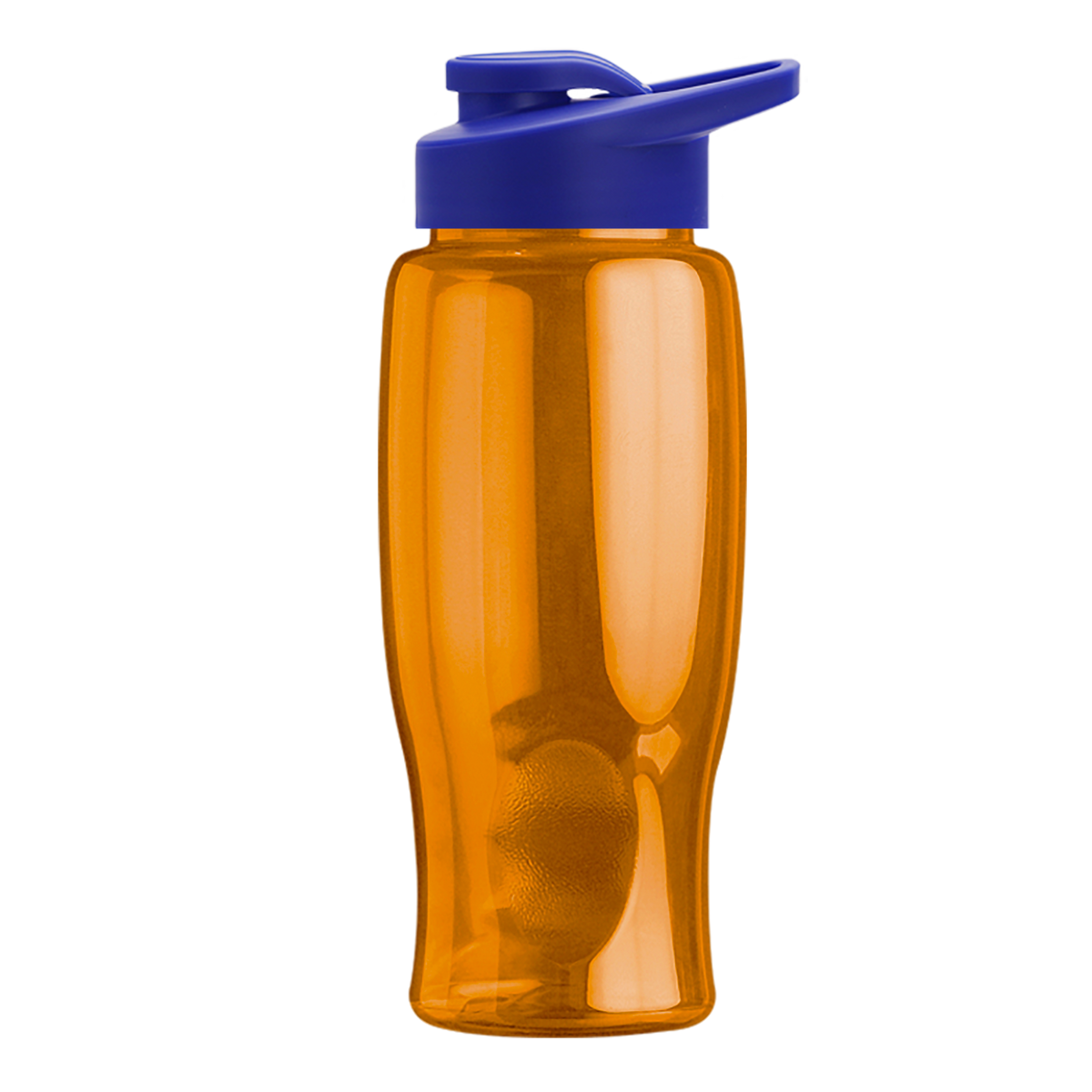 Custom logo Poly+ Bottle with Drink-Thru Lid - 27 oz.